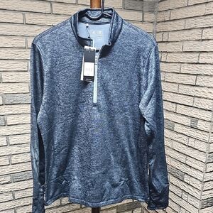 NWT Adidas Gray Quarter-Zip Pullover Golf Top Ladies Sz XL